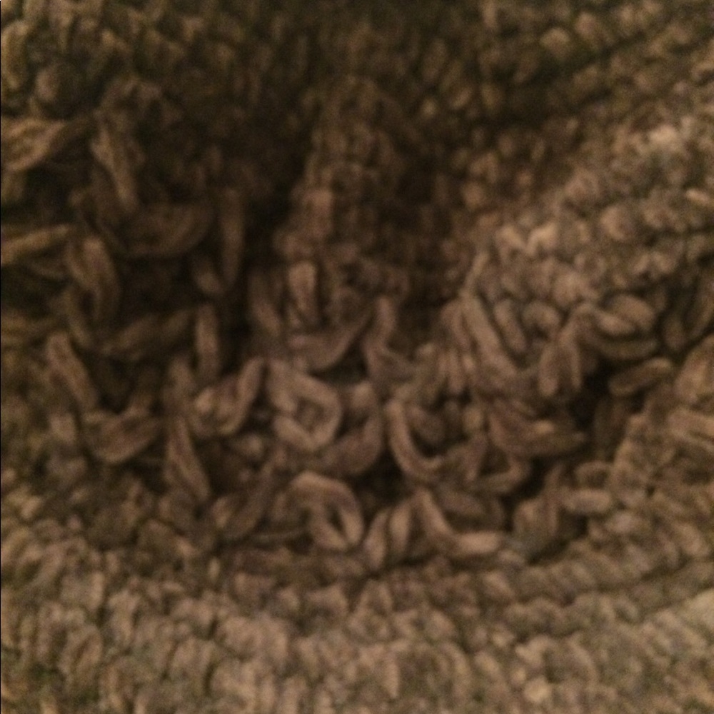 Brown chenille hat and scarf - Picture 2 of 2
